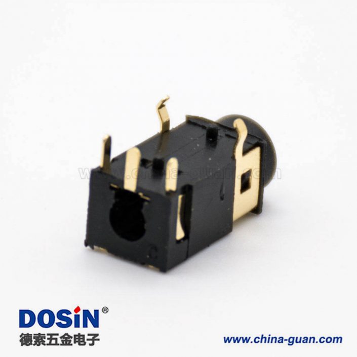 DC耳機插座6.0*3.6mm彎式插孔不帶屏蔽母頭貼片焊接電源連接器 DC耳機插座6.0*3.6mm彎式插孔不帶屏蔽母頭貼片焊接電源連接器