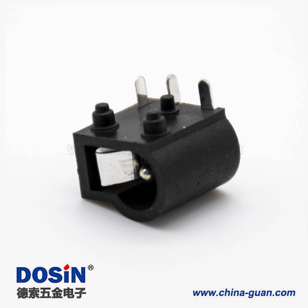 DC插座接口插孔貼片焊接公頭彎式8.8*2.35不帶屏蔽電源連接器 DC插座接口插孔貼片焊接公頭彎式8.8*2.35不帶屏蔽電源連接器