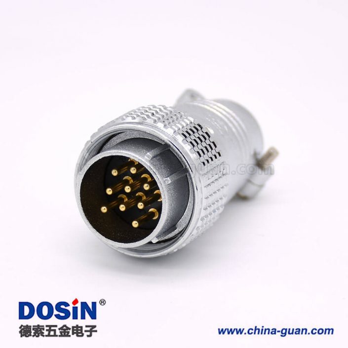 直公頭 P24 9芯插頭圓形接線航空連接器 直公頭 P24 9芯插頭圓形接線航空連接器