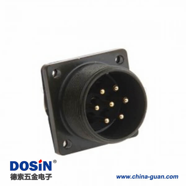 MS3102A20-15P方形法蘭7芯接線航插 MS3102A20-15P方形法蘭7芯接線航插