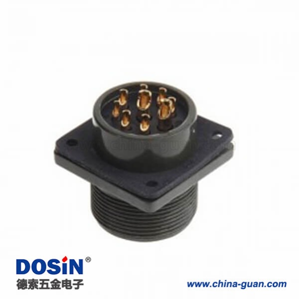 5015系列MS3102A20-16P 9芯焊接專業工防插座 5015系列MS3102A20-16P 9芯焊接專業工防插座