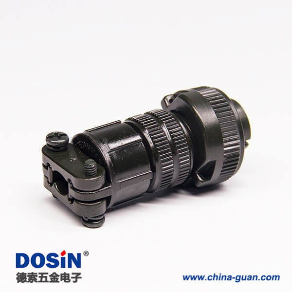 MS3106A12S-3S 金屬圓形連接器2芯直式航空插頭 MS3106A12S-3S 金屬圓形連接器2芯直式航空插頭