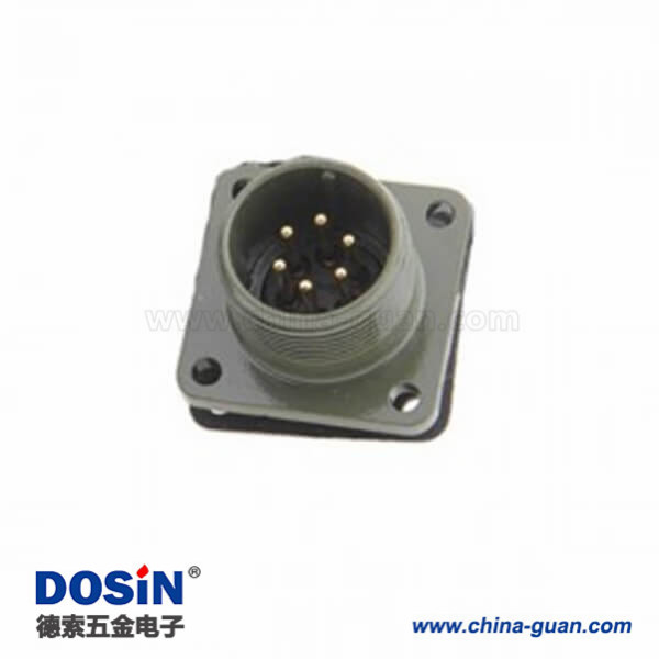 MS3102A14S-6P 6芯動力4孔法蘭插座 MS3102A14S-6P 6芯動力4孔法蘭插座