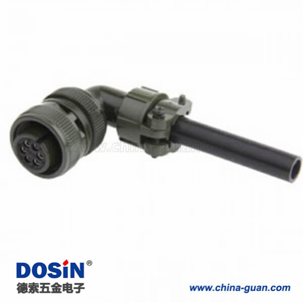 彎式6芯焊接航空插頭MS3108A14S-6S 彎式6芯焊接航空插頭MS3108A14S-6S