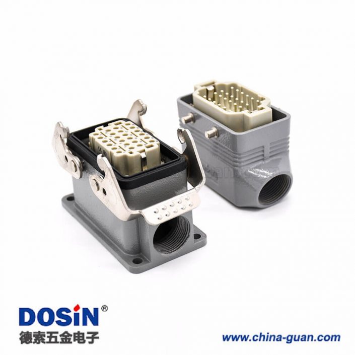 重載連接器24針H10B表面安裝公母對接鍍銀螺釘M32 重載連接器24針H10B表面安裝公母對接鍍銀螺釘M32