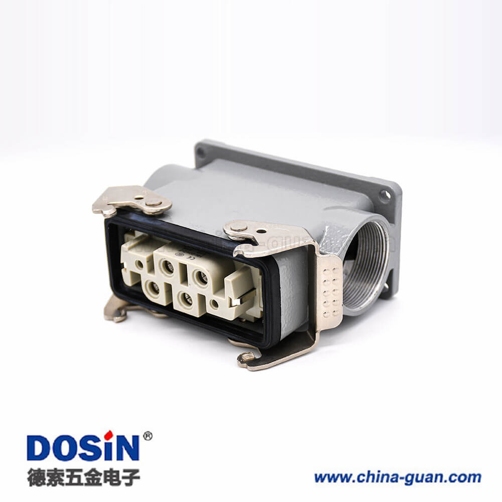 6針重載連接器H16B加高型表面安裝高結(jié)構(gòu)斜出口公母對(duì)鍍銀M40螺釘 6針重載連接器H16B加高型表面安裝高結(jié)構(gòu)斜出口公母對(duì)鍍銀M40螺釘