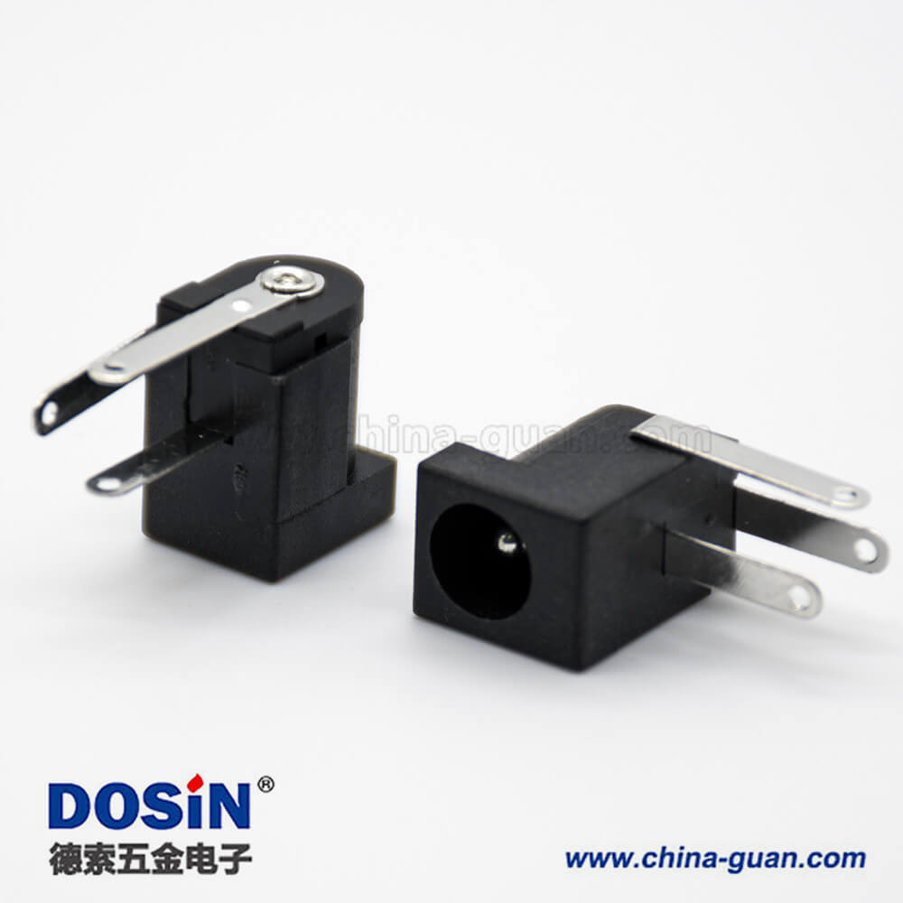 三腳DC插座公電源連接器2.0*6.4插孔貼片焊接彎式不帶屏蔽 三腳DC插座公電源連接器2.0*6.4插孔貼片焊接彎式不帶屏蔽