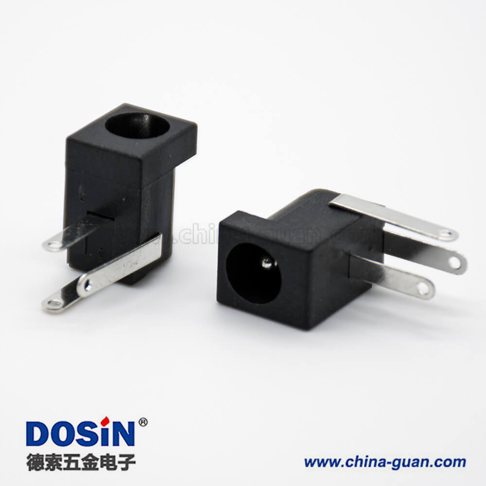 三腳DC插座公電源連接器2.0*6.4插孔貼片焊接彎式不帶屏蔽 三腳DC插座公電源連接器2.0*6.4插孔貼片焊接彎式不帶屏蔽