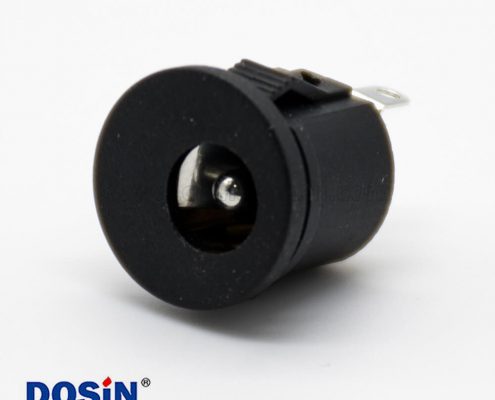 DC充電插座公直式插孔貼片焊接5.5*2.1不帶屏蔽電源連接器