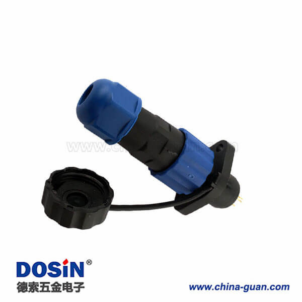 防水小型連接器替代威浦SP13圓形航空插頭7芯 防水小型連接器替代威浦SP13圓形航空插頭7芯