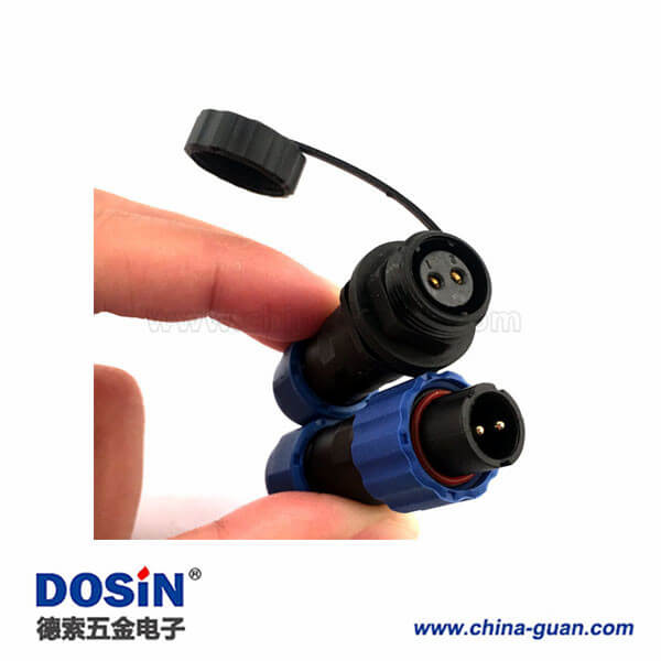 對接防水航空插頭插座 SP13 2芯替代威浦 對接防水航空插頭插座 SP13 2芯替代威浦