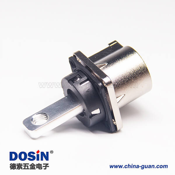 高壓?jiǎn)涡具B接器金屬電流200A直式互鎖插座連接器 高壓?jiǎn)涡具B接器金屬電流200A直式互鎖插座連接器