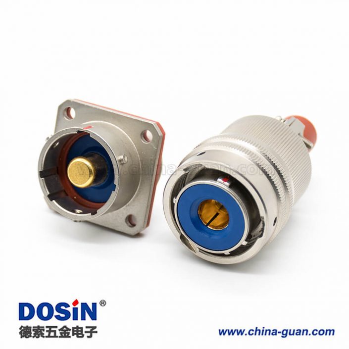 Y50DX航空插頭1芯直式母插頭公插座接線面板安裝焊接式公母對接一套卡口連接 Y50DX航空插頭1芯直式母插頭公插座接線面板安裝焊接式公母對接一套卡口連接