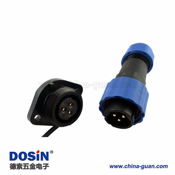 SP17航空插頭防水5芯航空插座5芯 SP17航空插頭防水5芯航空插座5芯