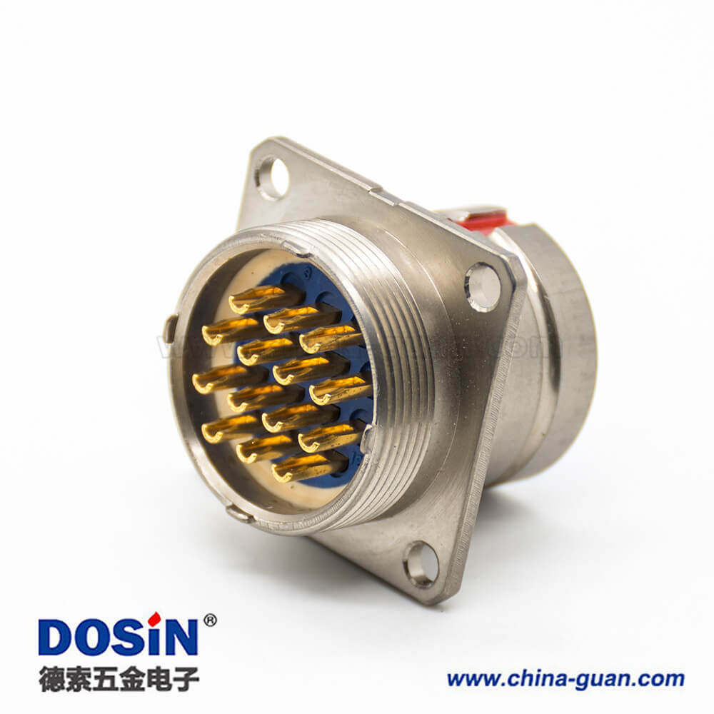 14芯連接器Y27G4孔法蘭焊杯20殼體號(hào)母插座橡膠密封180°卡口連接 14芯連接器Y27G4孔法蘭焊杯20殼體號(hào)母插座橡膠密封180°卡口連接