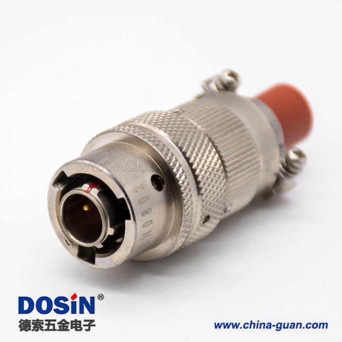 YGD連接器08殼體號公插頭4芯直式卡口連接化學鍍暗鎳接線焊杯 YGD連接器08殼體號公插頭4芯直式卡口連接化學鍍暗鎳接線焊杯