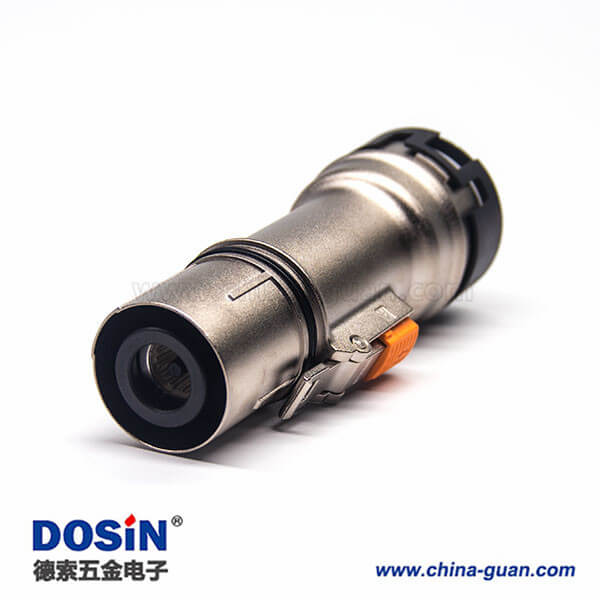 高壓互鎖連接器金屬帶屏蔽單芯8mm插頭電流200A 高壓互鎖連接器金屬帶屏蔽單芯8mm插頭電流200A