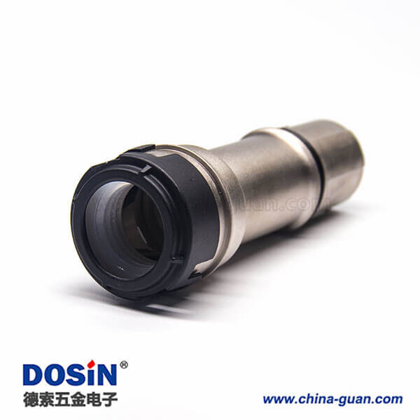 高壓互鎖連接器金屬帶屏蔽單芯8mm插頭電流200A 高壓互鎖連接器金屬帶屏蔽單芯8mm插頭電流200A