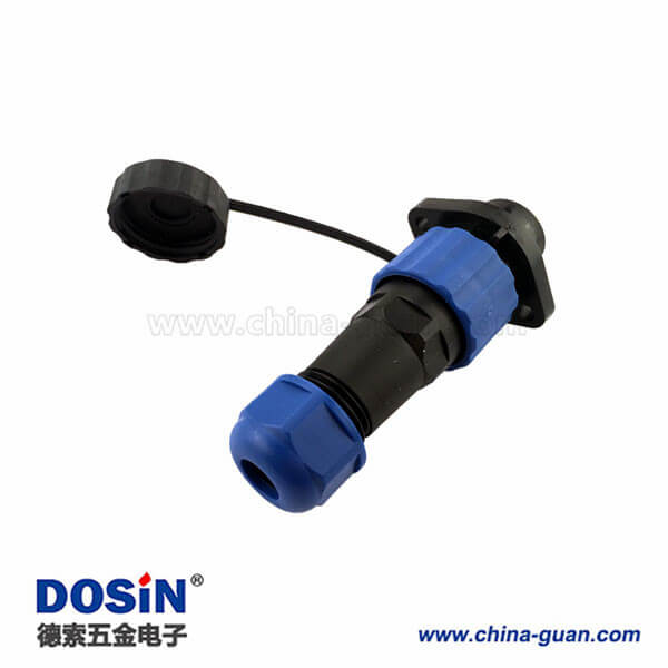 SP17大電流連接器IP68 5A 10A 9芯連接器 SP17大電流連接器IP68 5A 10A 9芯連接器