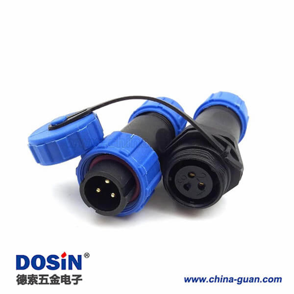 SP17 3芯 IP68防水航空插頭插座 連接器 對(duì)接 SP17 3芯 IP68防水航空插頭插座 連接器 對(duì)接