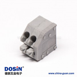 PCB接線端子 彈簧式直式插板灰色接線端子連接器 PCB接線端子 彈簧式直式插板灰色接線端子連接器
