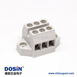 貫通式接線端子灰白的焊接式法蘭安裝 貫通式接線端子灰白的焊接式法蘭安裝