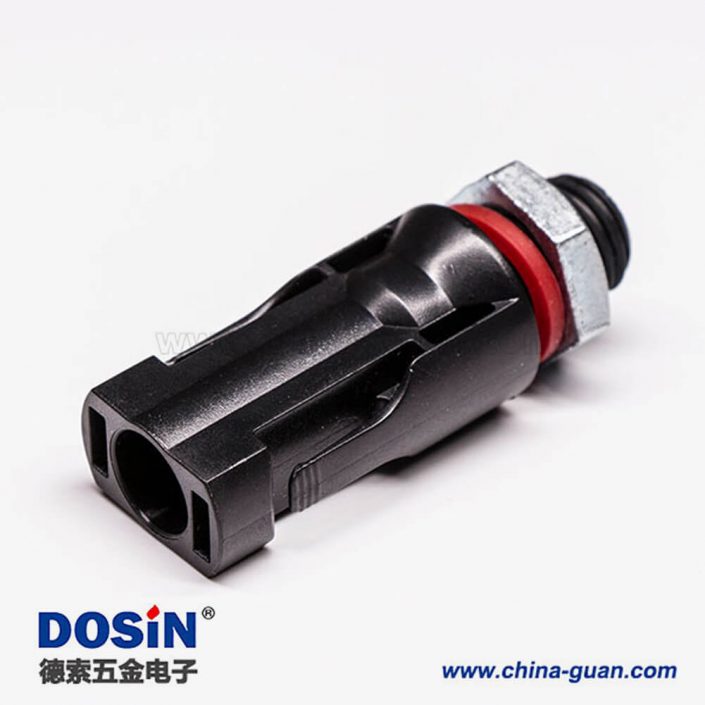 板端Mc4連接器母頭太陽能防水 板端Mc4連接器母頭太陽能防水