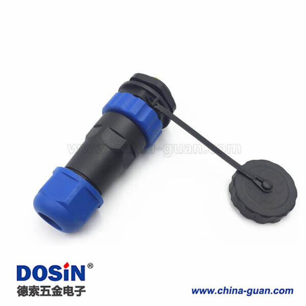 航空插頭連接器SP21系列12芯電纜插頭防水IP68 航空插頭連接器SP21系列12芯電纜插頭防水IP68