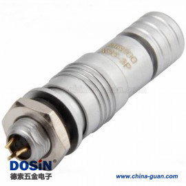 1 XS6-3芯開(kāi)孔6mm 推拉式航空插頭 XS6-3P
