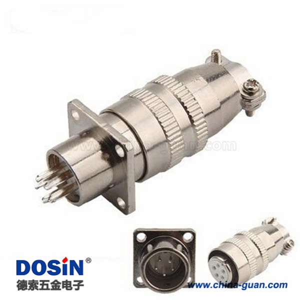 177 XS12 5芯圓形連接器推拉式航空插頭