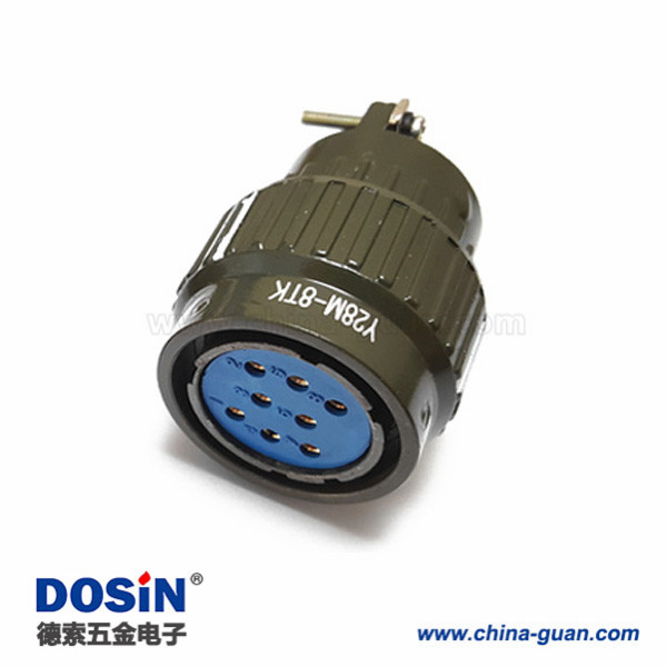 22 YP28圓形連接器Y28M-8TK航空插頭