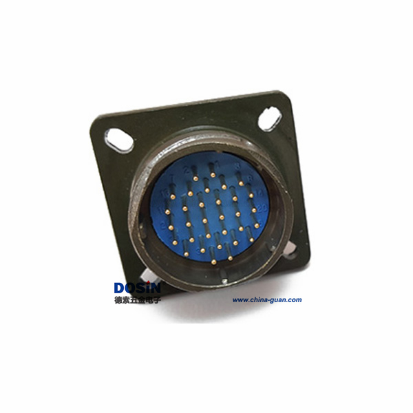 29 工防Y2M連接器Y28-32ZJ 32芯航空連接器航空插座