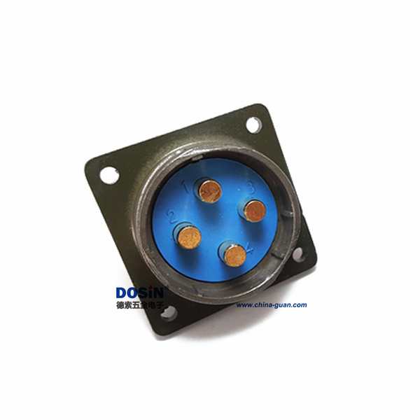 3 YP36-4航空插座 線纜連接頭 圓形連接器4芯 耦合器