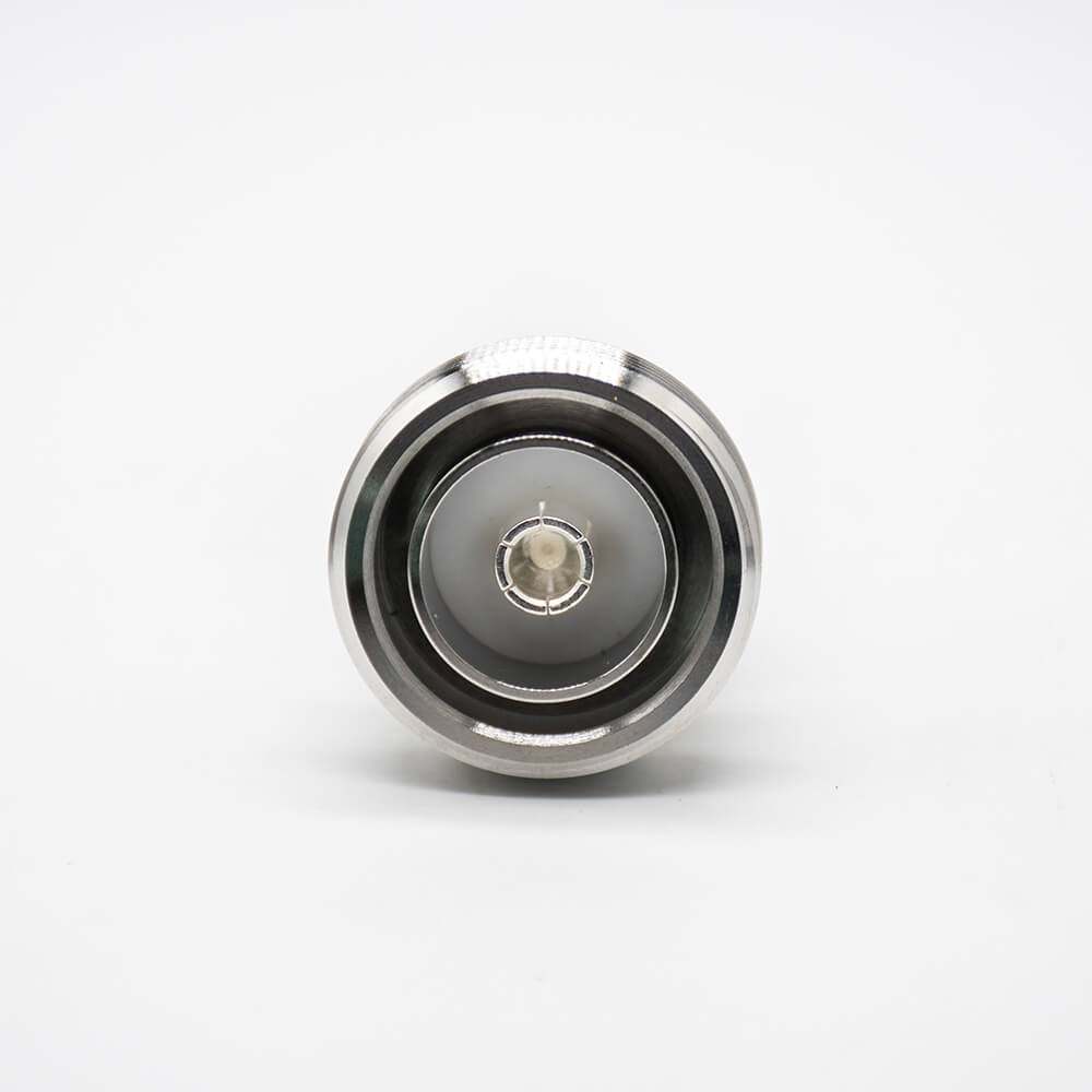 3 N公頭轉DIN母頭直式轉接頭鍍鎳RF同軸連接器