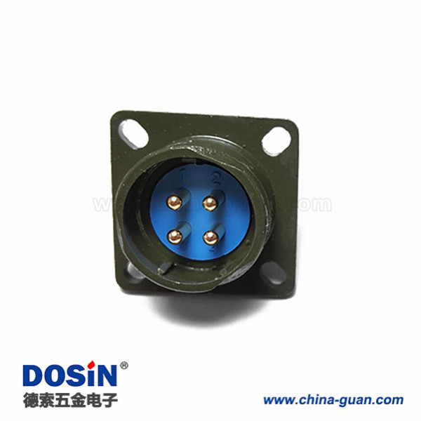 5 Y2M4芯圓形航空插 精密儀器航空插YP21-4TK