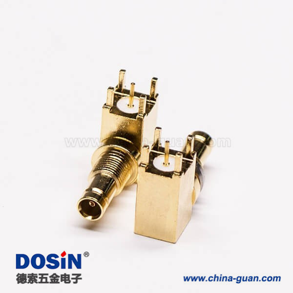 din1-0-23-connector-female-right-angled-through-hole-for-pcb-mount(3) DIN 1.0 2.3接頭彎式母頭插板穿墻接PCB板