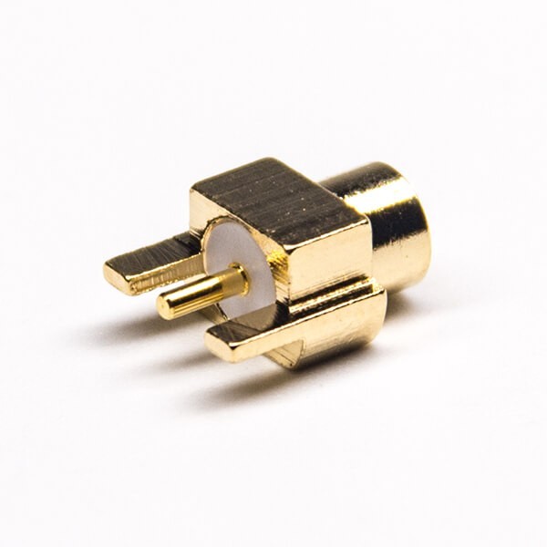 mcx-edge-mount-for-pcb-mount-female-connector-180-degree-gold-plating-(1) mcx沉板直式連接器母頭鍍金接PCB板