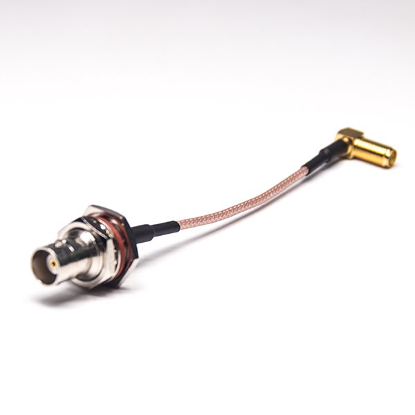 325-1 同軸線 BNC母頭直式大六角防水轉彎式母頭SMA接RG 316