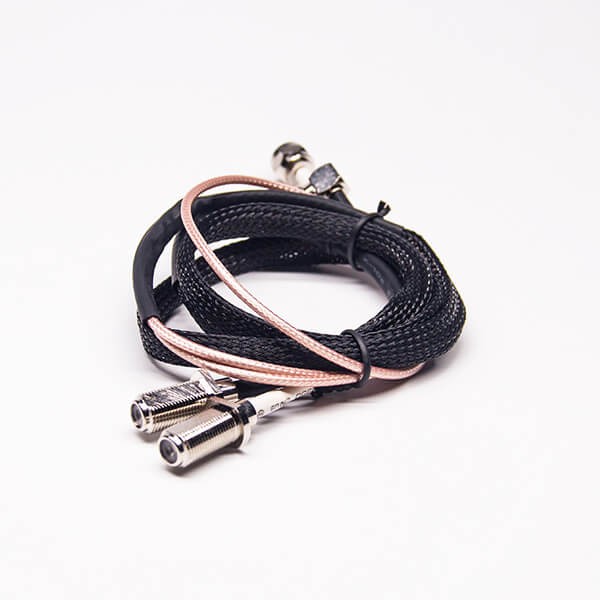 F母頭轉179線定制2根線束帶編織網線束組