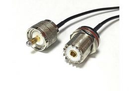 RF信號線RG174接UHF母頭SO239轉UHF公頭PL259