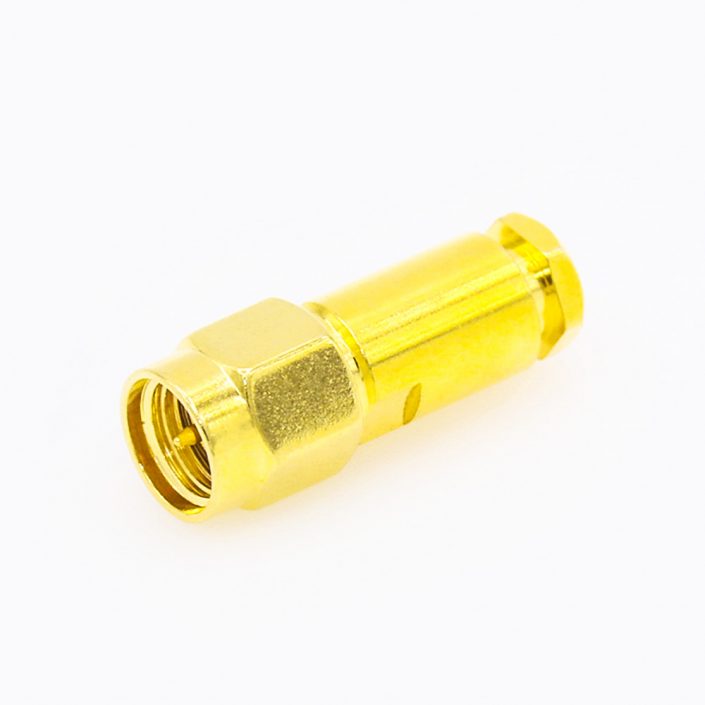 143(8) SMA連接器螺母鎖緊公頭直式用于RG58 / RG142