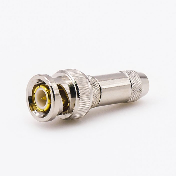 EB-001-0371 RG316BNC連接器RG174/RG316的公頭直式接線焊接