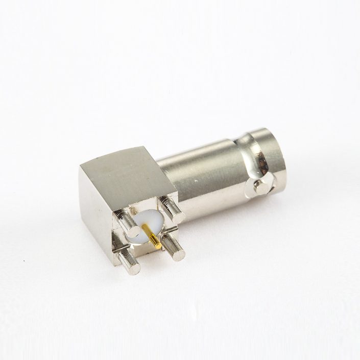 EB-001-0503 BNC母頭連接器用于PCB安裝彎式插孔75ohm