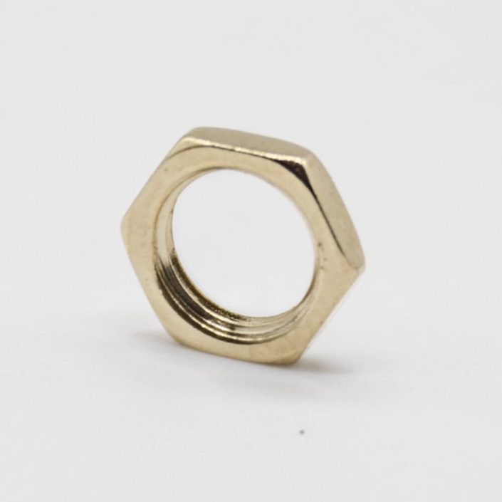 EB-028-0009_12 銅螺母SMA金屬鍍金六角螺母