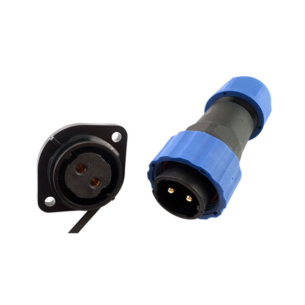 12 SP21防水連接器 3芯法蘭座子