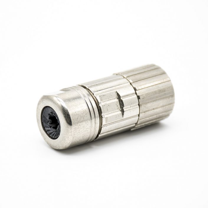 18 (2) 安費諾M23連接器直式母頭焊線式連接器