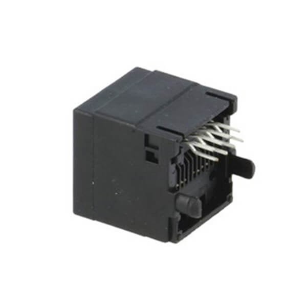 2XEB-500-7066_3 RJ45插座180度灰色塑料母座非屏蔽不帶燈