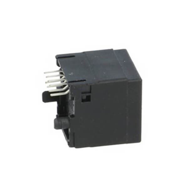 2XEB-500-7066_6 RJ45插座180度灰色塑料母座非屏蔽不帶燈