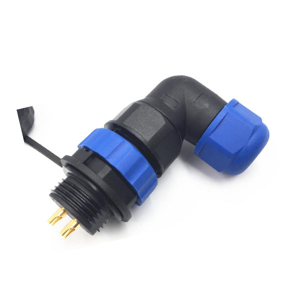 4 IP68防水航空插頭插座 5芯公插頭母插座SP21