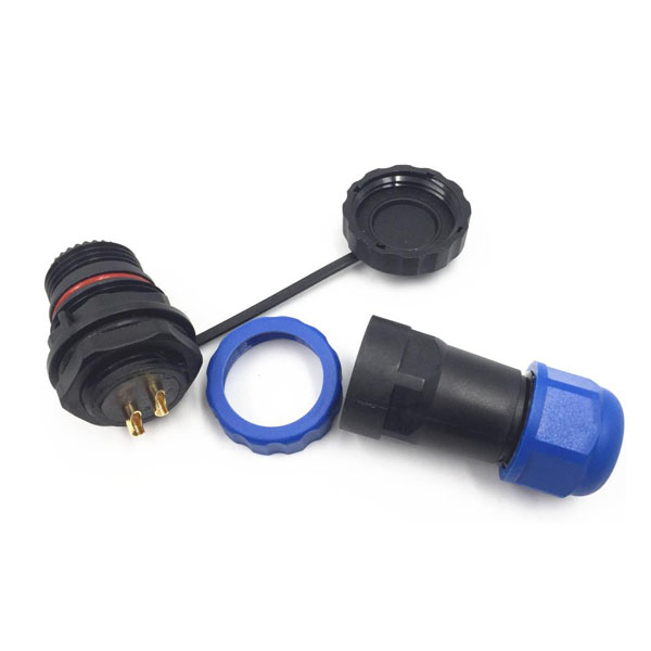 5 SP29大電流防水插頭連接器10芯